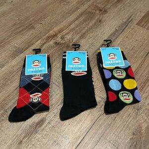 NWT Unisex (Men’s) Paul Frank Julius Socks - 3 Pairs